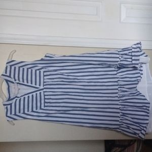 Charles Henry sleeveless shirt dress